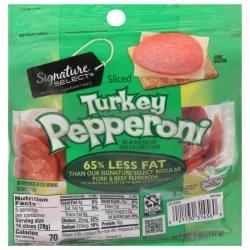 Signature Select Sliced Turkey Pepperoni 5 oz
