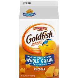 Goldfish Cheddar Baked with Whole Grain Snack Crackers - 30oz