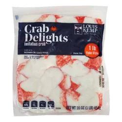 Louis Kemp Crab Delights Flake Style Imitation Crab