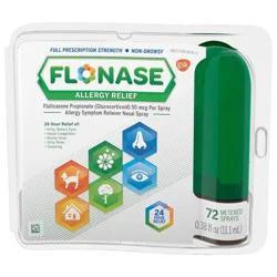 Flonase Allergy Relief Nasal Spray - Fluticasone Propionate - 0.34 fl oz