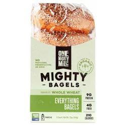 One Mighty Mill Bagels - Everything