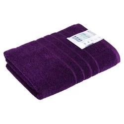 Martex Ultimate Soft Dark Purple Solid Bath Towel