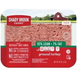 Shady Brook Farms 93% lean Fat Ground Turkey Tray