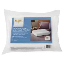 Room and Retreat Memory Foam Contour Pillow