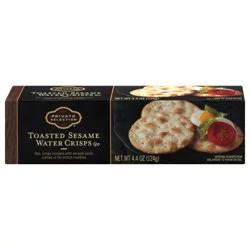 Private Selection Toasted Sesame Water Crisp Crackers