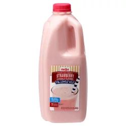 Meijer Strawberry Flavor 1% Milk