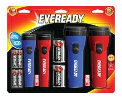 Eveready LED Flashlight Multipack, 4 Count