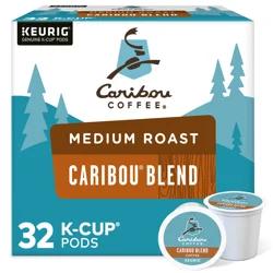 Caribou Coffee Blend Medium Roast Coffee K-Cup Pods