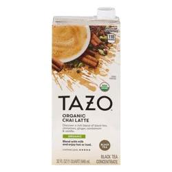 Tazo Organic Tea Latte Chai Black Tea - 32 fl oz