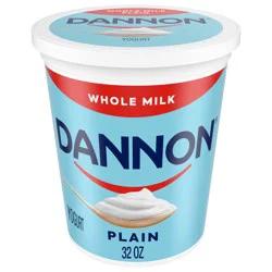 Dannon All Natural Whole MIlk Plain Yogurt