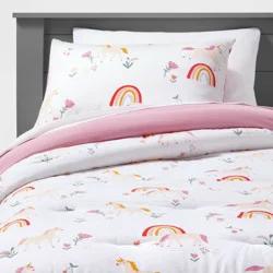 Twin Unicorn Cotton Comforter - Pillowfort