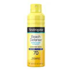 Neutrogena Beach Defense Sunscreen Spray, SPF 70, 6.5oz