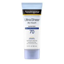 Neutrogena Ultra Sheer Dry Touch Sunscreen Lotion, SPF 70, 3oz