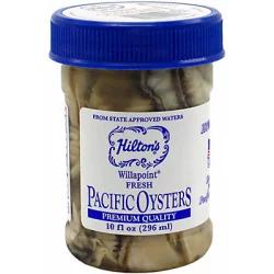 Hilton's Pacific Oysters Shucked