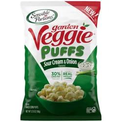 Sensible Portions Veggie Puffs Sour Cream & Onion - 3.75oz