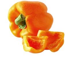 Fresh Orange Bell Peppers