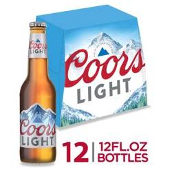 Coors Light Beer 12 Pack