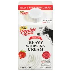 Prairie Farms Heavy Whipping Cream Uht Pint