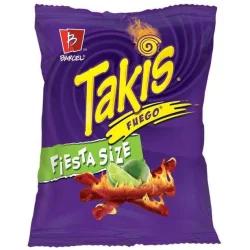 Takis Fuego Extreme Hot Chili Pepper & Lime Tortilla Chips Fiesta Size 20 oz