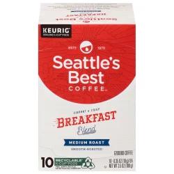 Seattle's Best Coffee Coffee, Ground, Medium Roast, Breakfast Blend, K-Cup Pods