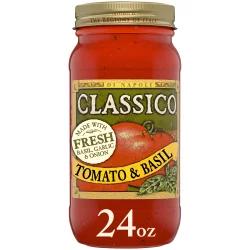 Classico Tomato & Basil Pasta Sauce Jar