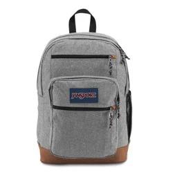 JanSport Cool Student 17.5" Backpack - Gray Letterman