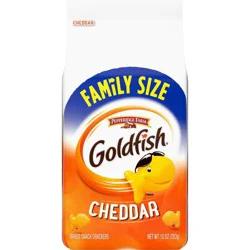 Pepperidge Farm Family Size Cheddar Goldfish Snack Crackers - 10oz