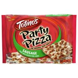 Totino's Party Pizza, Pepperoni, 10.8 oz Pizza (frozen)