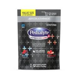 Pedialyte Advanced Care Electrolyte Powder - 3.6oz/12ct