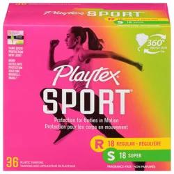 Playtex Sport Unscented Multipack Tampons