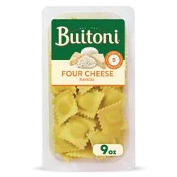 Buitoni Four Cheese Ravioli, Refrigerated Pasta, 9 oz Package