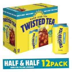 Twisted Tea Half and Half Hard Iced Tea - 12pk/12 fl oz Cans