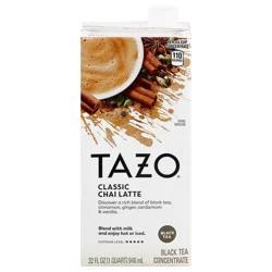 Tazo Classic Chai Latte Black Tea Concentrate 32 oz