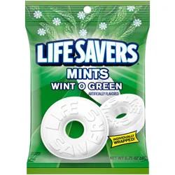 Life Savers Wint-O-Green Breath Mints Hard Candy, 6.25 oz Bag