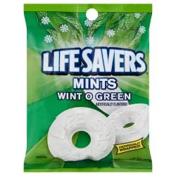 Life Savers Wint-O-Green Breath Mints Hard Candy