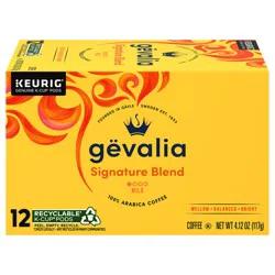 Gevalia Signature Blend Mild Light Roast K-Cup Coffee Pods, 12 ct Box