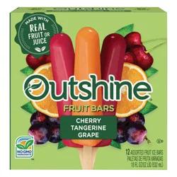 Outshine Cherry, Tangerine, And Grape Frozen Fruit Bars Variety Pack