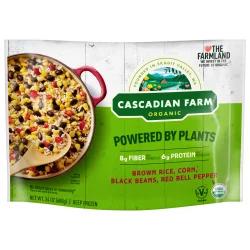 Cascadian Farm Organic Brown Rice, Corn, Black Beans and Red Bell Peppers, 24 oz