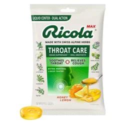 Ricola Max Throat Care Drops - Honey Lemon - 34ct