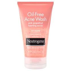 Neutrogena Oil-free Acne Wash Pink Grapefruit Foaming Scrub