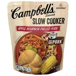 Campbell's Slow Cooker Sauces Apple Bourbon Pulled Pork