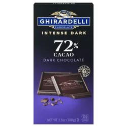 Ghirardelli Intense Dark Chocolate 72% Cacao Bar - 3.5oz