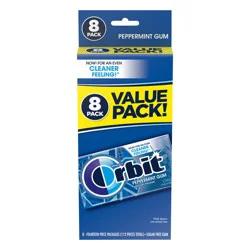 Orbit Peppermint Sugarfree Gum Value Pack - 112ct