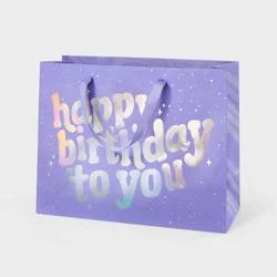"Happy Birthday to You" Girls Large Gift Bag - Spritz