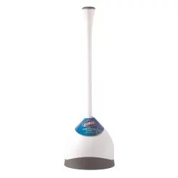 Clorox Toilet Plunger With Hide-Away Caddy