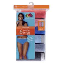 Fruit of the Loom FOL HEATHER LOW RISE BRIEF 6DLRBH2 AST 7