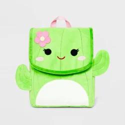 Squishmallows Kids' Squishmallow Cactus 11.6" Flap Backpack - Green