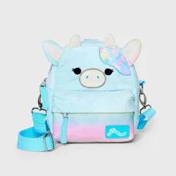 Kids' Squishmallows 6.5" Plush Convertible Mini Crossbody Backpack - Blue