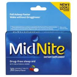 Specialty Sleep Aid With Melatonin & Herbs Cherry Flavor Chewable Tablets