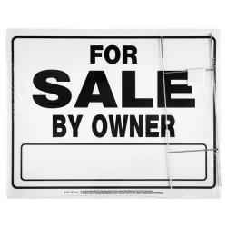 Hillman For Sale by Owner Sign with Frame, 20'' x 24''